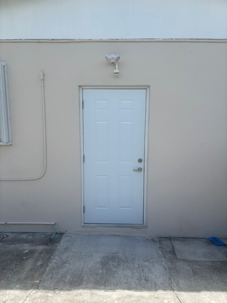Front door - South Miami Studio House