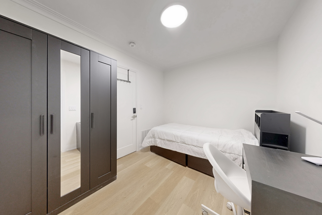 Bedroom - *700 Meters from Campus* Fully Furnished Rental Units with Private Ensuite Bedrooms & Studios Triplex