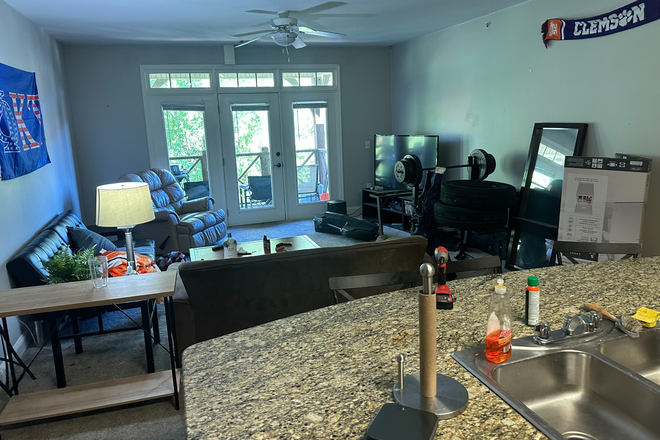 Living Room - Crawford Falls Apartments