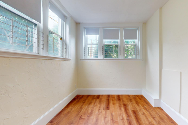 Visit hubrealtyproperties.com - Allston, large studio on basement level, in great building, close to Griggs T stop Green line