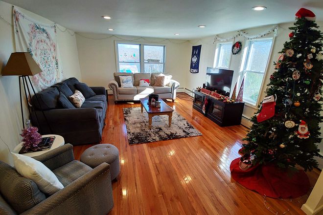 Living Room - Amazing Lake House 15 Min. to UCONN, Available 8-1-27