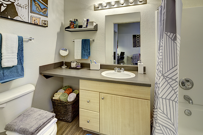 Bathroom - Aggie Station Apartments