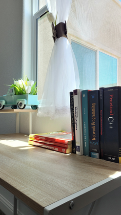 Bedroom - 1 minute walk distance to school bus stop (included bed, mattress, table, chair) House