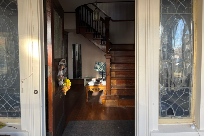 Entryway - Furnished September Room Lease in Allston Townhouse
