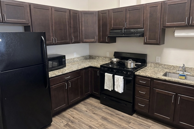 Kitchen - Euclid 3, Building 3 Apartments