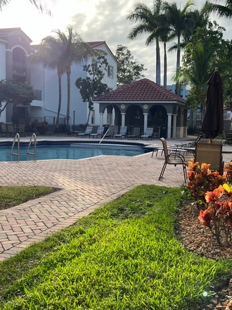 Pool area - Gables Court Condominium