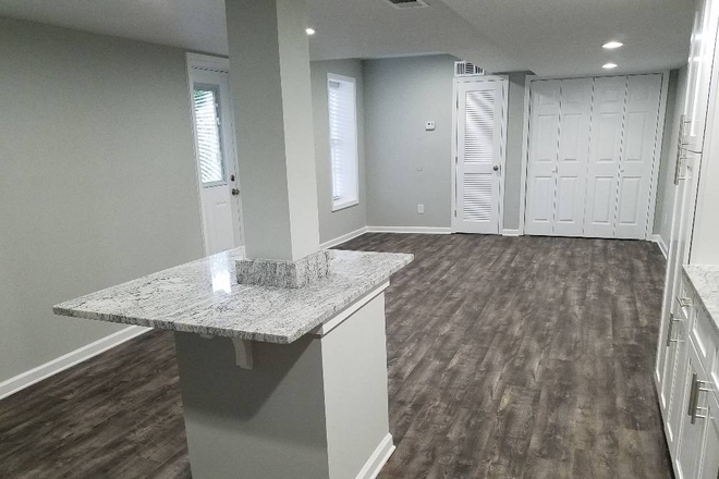 living/dinning/kitchen open floorplan - 1 br 1 bath basement Apt ALL INCLUDED PRIME LOCATION Near Emory, Mercer, CDC