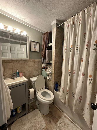 Bathroom - Subleasing 1 bedroom of a 6 bedroom fort house, fully furnished, porch, private parking