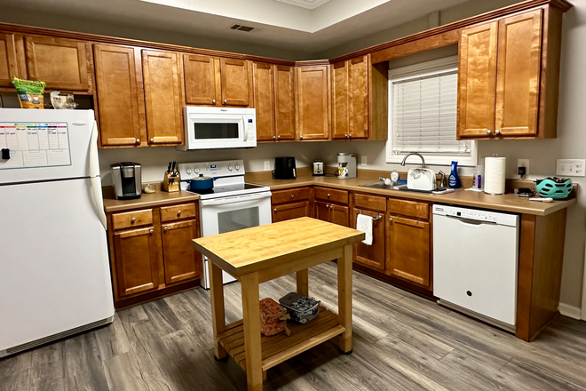 This is the kitchen. - Jack Hampton Dr Townhome