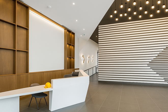 Hall - Private Rooms for Rent in a Co-living – The Queensway, Etobicoke Condo