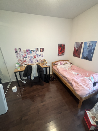 bedroom - bedroom (with ensuite bathroom) in shared apartment for summer (females only!)
