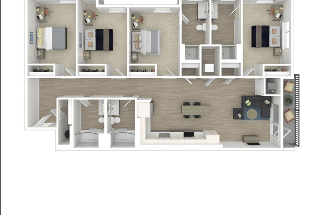 Floorplan - Ascend Richmond Apartments