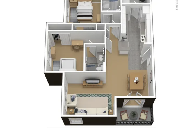 Floor Plan - UMD Courtyards