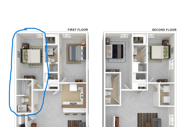 Floorplan - Maple Ridge Townhomes