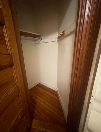 bedroom closet - Bedroom in girls apartment 5 minutes from Porter Station