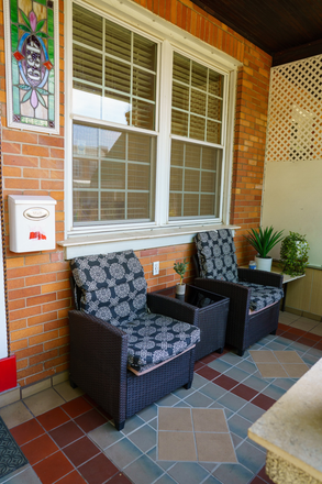 Patio - 2- level apartment for rent (Bayview) 5 min walk from John Hopkins