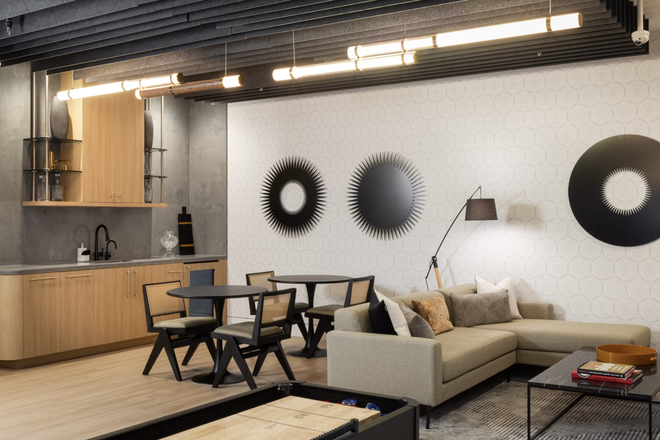 Building Lounge - 2 bed 2 Bath unit at the Ivy Apartments