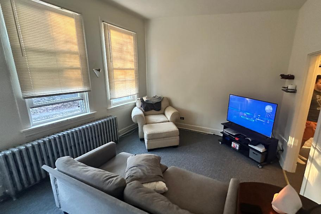 Living room - 5863 Nicholson Street - 2 Bedroom - Squirrel Hill Apartments