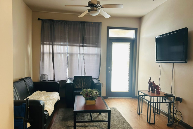 Spacious Living room - The Crimson Apartments