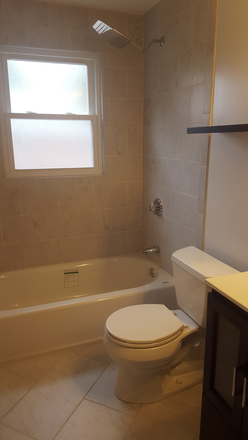 Renovated Bathroom - Rain Shower - Renovated 2/3 BR Behind Wegmans 2 miles/5 Mins from BC Campus Condo