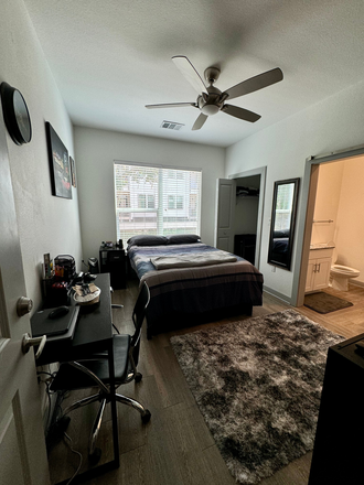 Bedroom - The Heights - College Park at Midtown Apartments