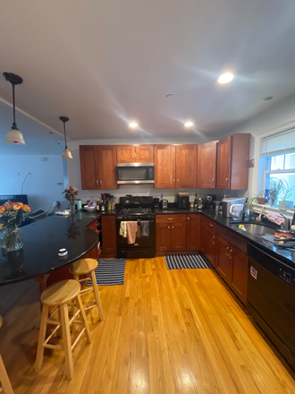 Kitchen - Mission Hill Summer Rooms for Rent