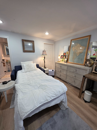 furnished , bed or folding couch - Large room for rent with private full bath Apartments