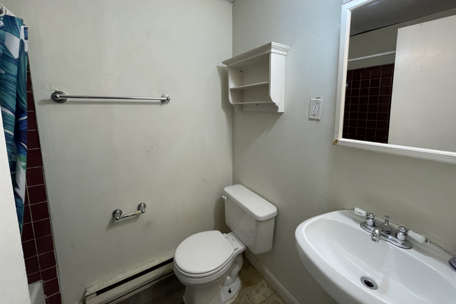 Visit hubrealtyproperties.com - Mission Hill, sunny front facing one bedroom on Green line T Apartments