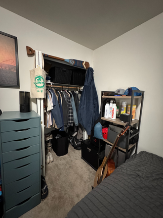 Closet - Spring 2026 Sublet (January - May) - The Fred (Male) Apartments