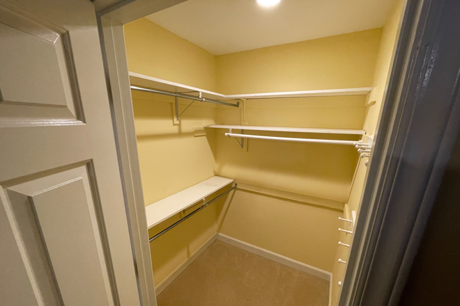 Bedroom closet - 2/3 bed  duplex condo in lovely neighborhood 10 min from UNC