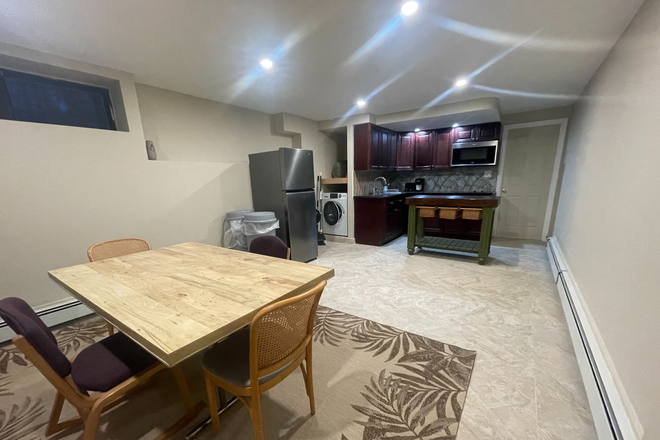Kitchen and Dining - Furnished 1BR apt-Sycamore Lane-Montgomery