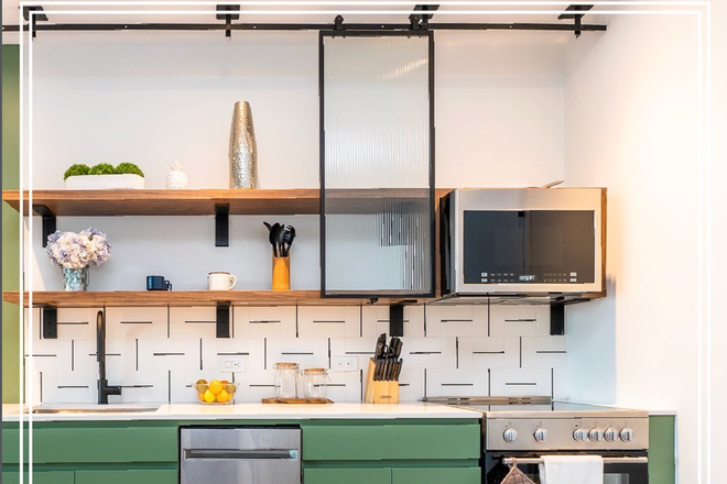 Kitchen - NO FEE 1 Room Available in a Shared 3bed 1.5bath Luxury Apartment- 30 minutes to campus