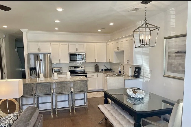 Sitting Area/Kitchen - The Mill: Modern Apartment Available Immediately