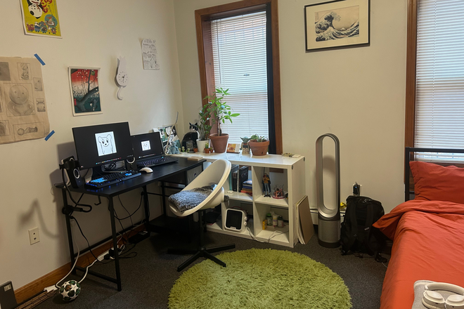 Left-side of room - 24 Westland Ave,  BSMT APT, 3 min to campus