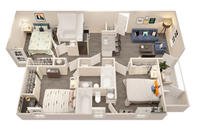 Apartment Floorplan - On20 Apartments