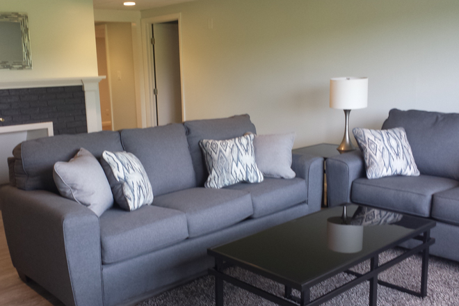 Living Room (shared with 2 academic housemates) - Academic shared living space for grad students & post-docs House