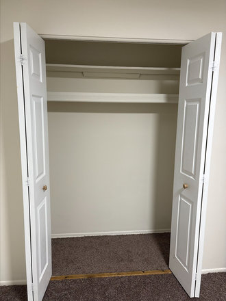 Bedroom Closet - Capitol Villa Apartments, very close to campus