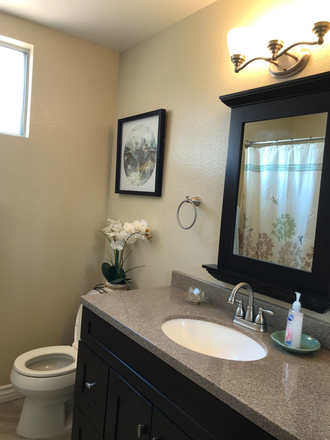 Shared restroom - Move-in Ready! Furnished Private Rooms Available in Safe Neighborhood House