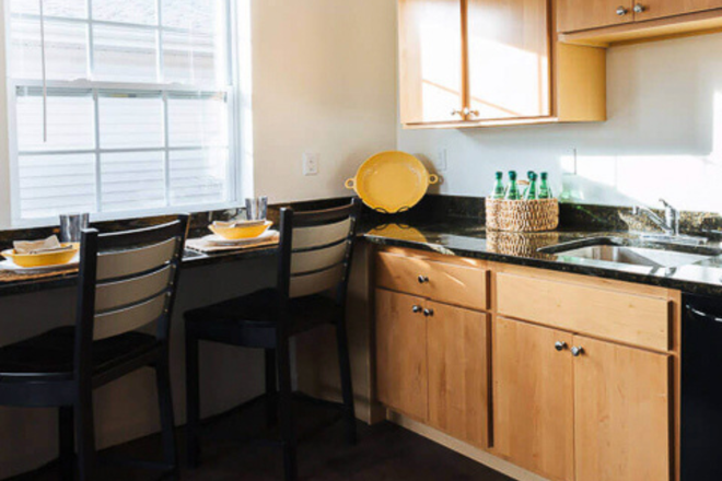 Kitchen (photo taken from different unit) - The Gates Apartments