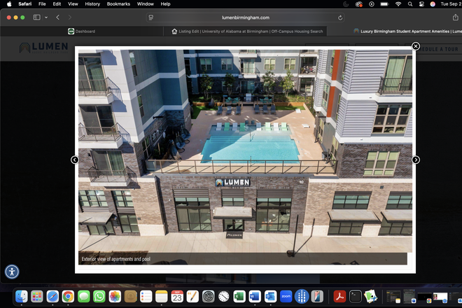View from outside - Lumen Apartment Near Railroads