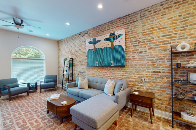 The living room shared space area for lounging - $1100 All-Inclusive Medical Professional Room/Bath | No Hidden Fees | Near JHH