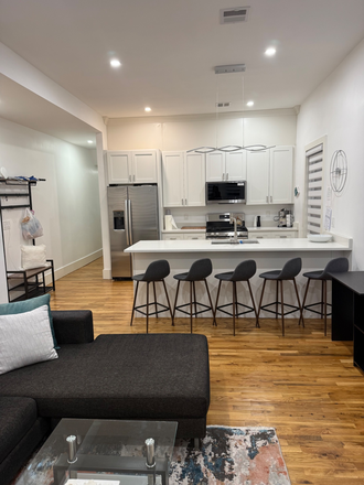 Kitchen - Furnished  modern 4 bed 2 bath In-Unit laundry Fort Hill June or Sept Move in No Fee Apartments