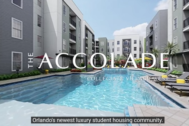Exterior Pool - The Accolade Collegiate Village West Apartments