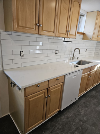 Kitchen - still putting finishing touches on remodel. - Spacious, updated 3 bd, 1 bath, utilities included Apartments