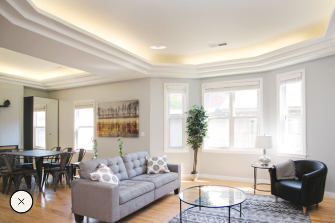 Shared living and Dining - Cozy Bedroom in Harvard Sq Top Floor Apartment