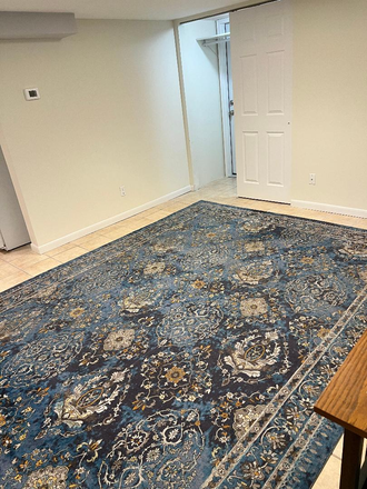 View from entrance. Living room. - 1 Bedroom Apartment, quiet neighborhood