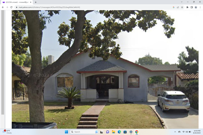 Street View of House - South Pasadena/ San Marino area Room and Private Hall Bath