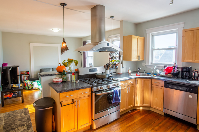 kitchen - *NO BROKERS FEE!* Renovated 4 Bed / 1 Bath available 9/1/26!! Roof Deck! Apartments
