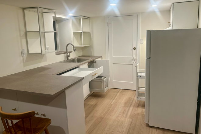 Kitchen Storage - Private Basement Riverdale Suite | Bright & Newly Renovated | Opt. Academic Year Lease at $1,775 Apartments