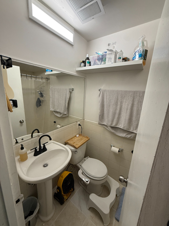 Bathroom - Master bedroom with private bath furnished Condo